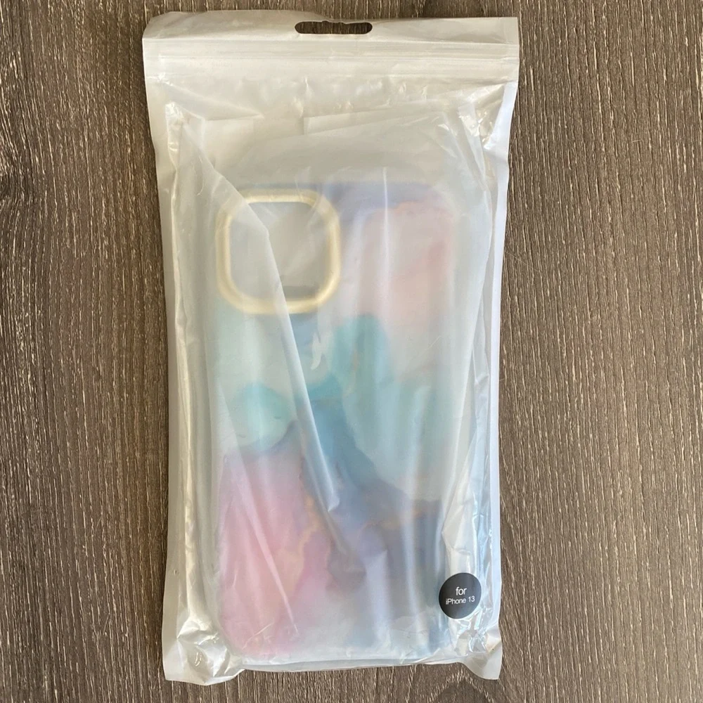 Multicolores Marble Pattern Phone Case For IPhone 13